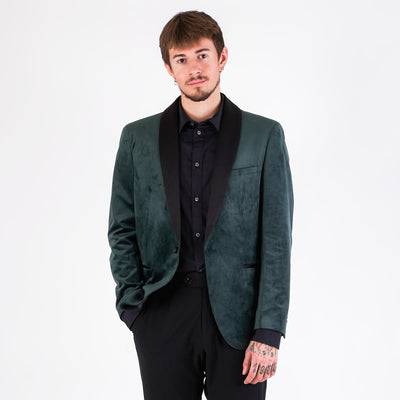 Velour blazerThumbnail