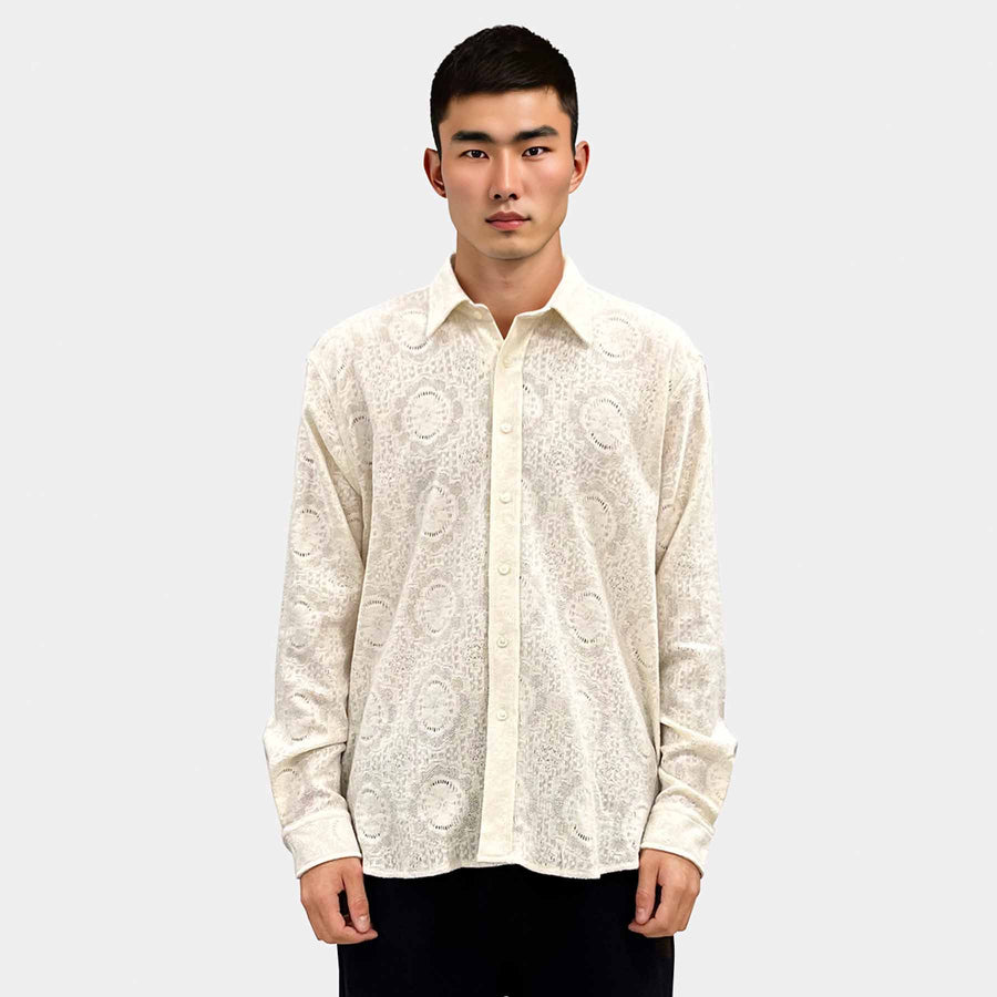 Wbyuzo knitted shirt