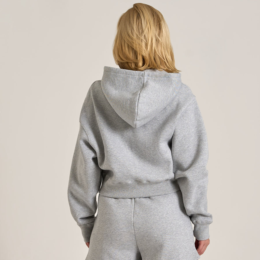 Organic fitted hoodie