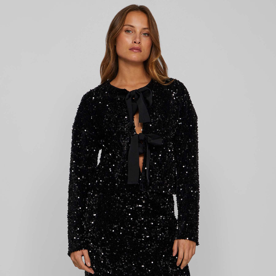 Viaria l/s o-neck cardigan