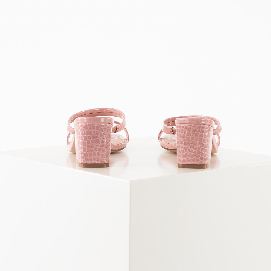 Croc squared strap sandals