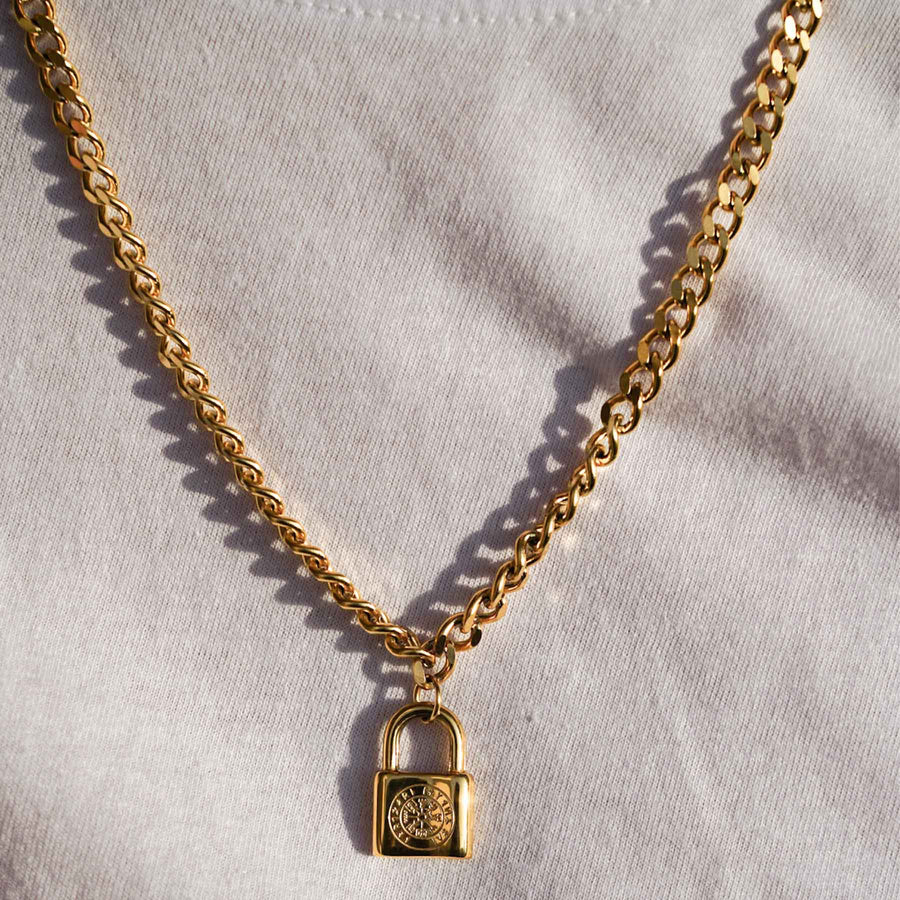 Vegvisir locker necklace