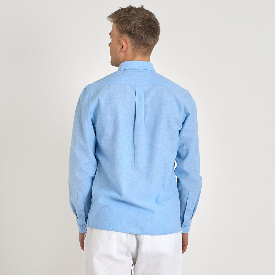 Mario linen shirt ls