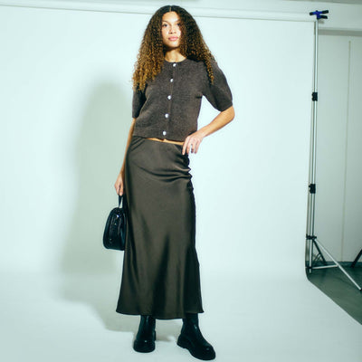 Valery satin skirtThumbnail