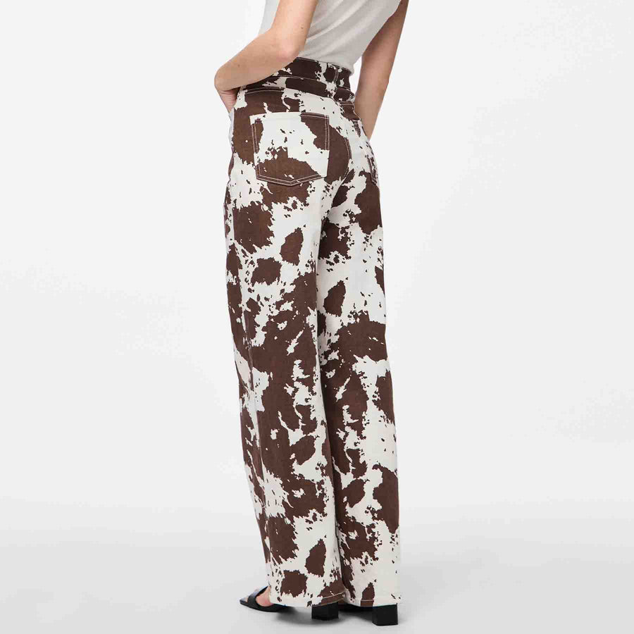 Pcfamina hw wide denim