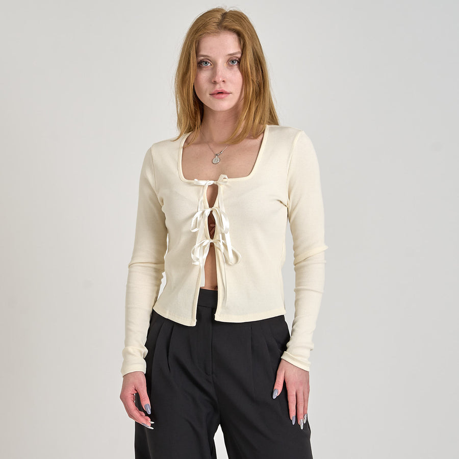 Pcbonnie ls square neck top