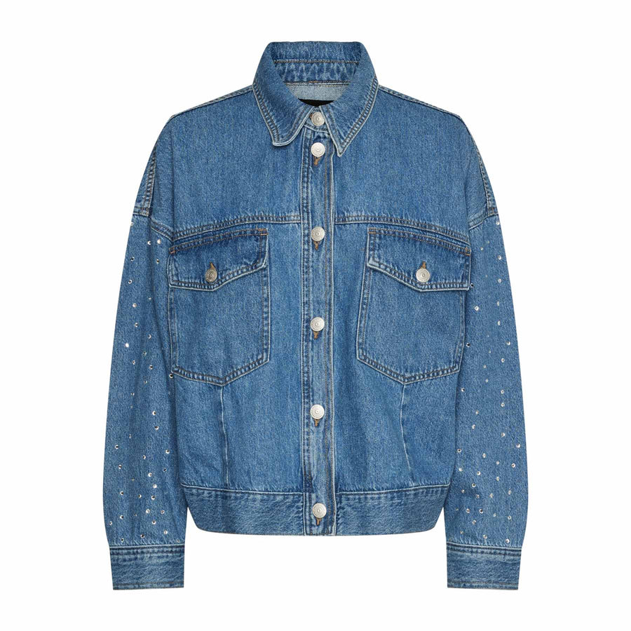 Pcsky rhinestone jacket