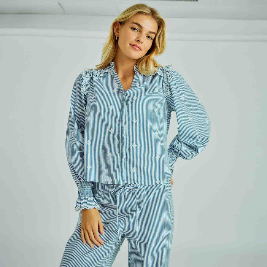 Maya embroidery blouse