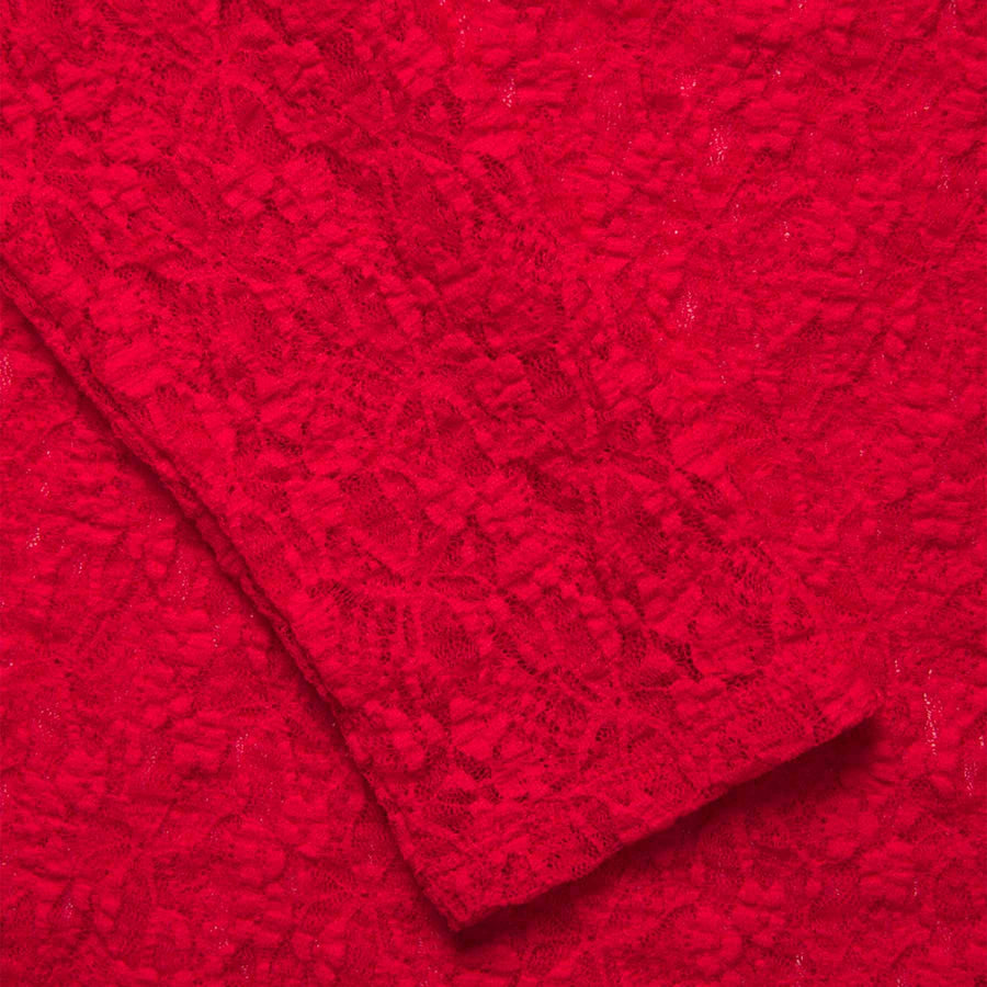 Jxleah lace ls deep back top