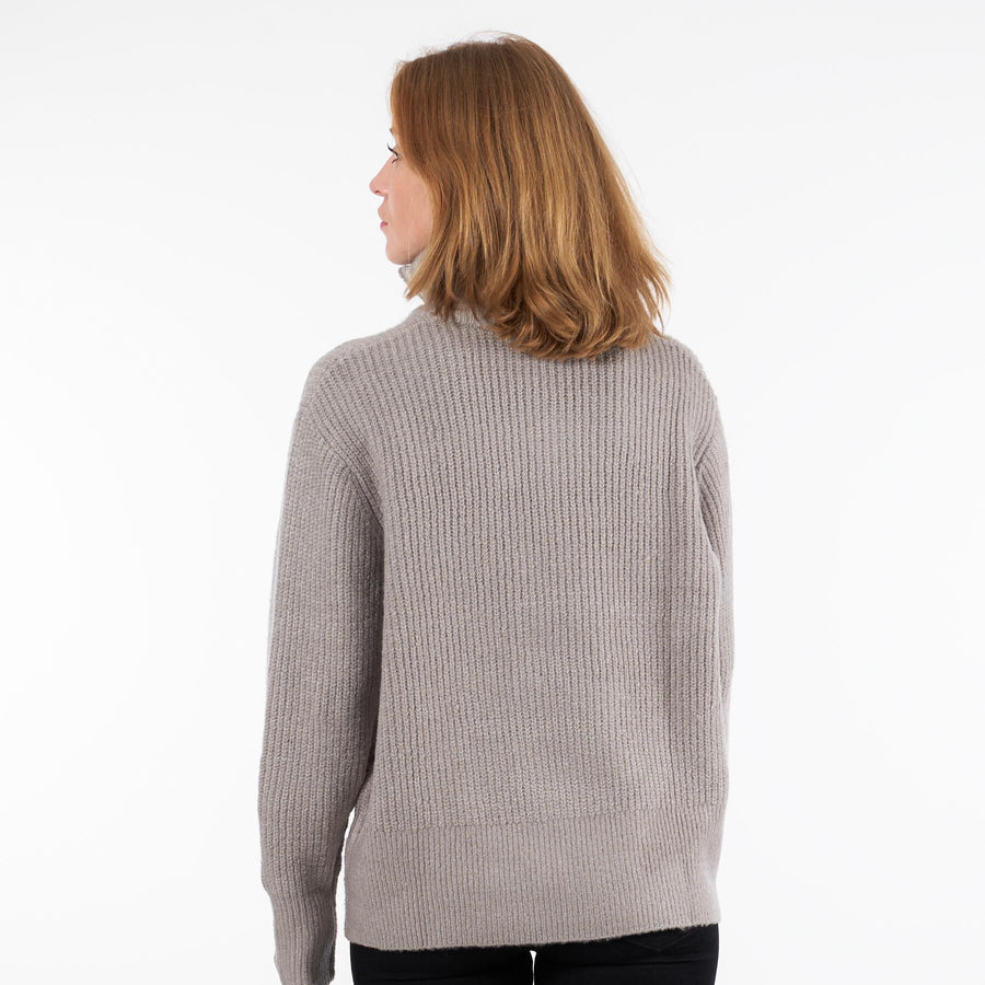 Elanor zip knit