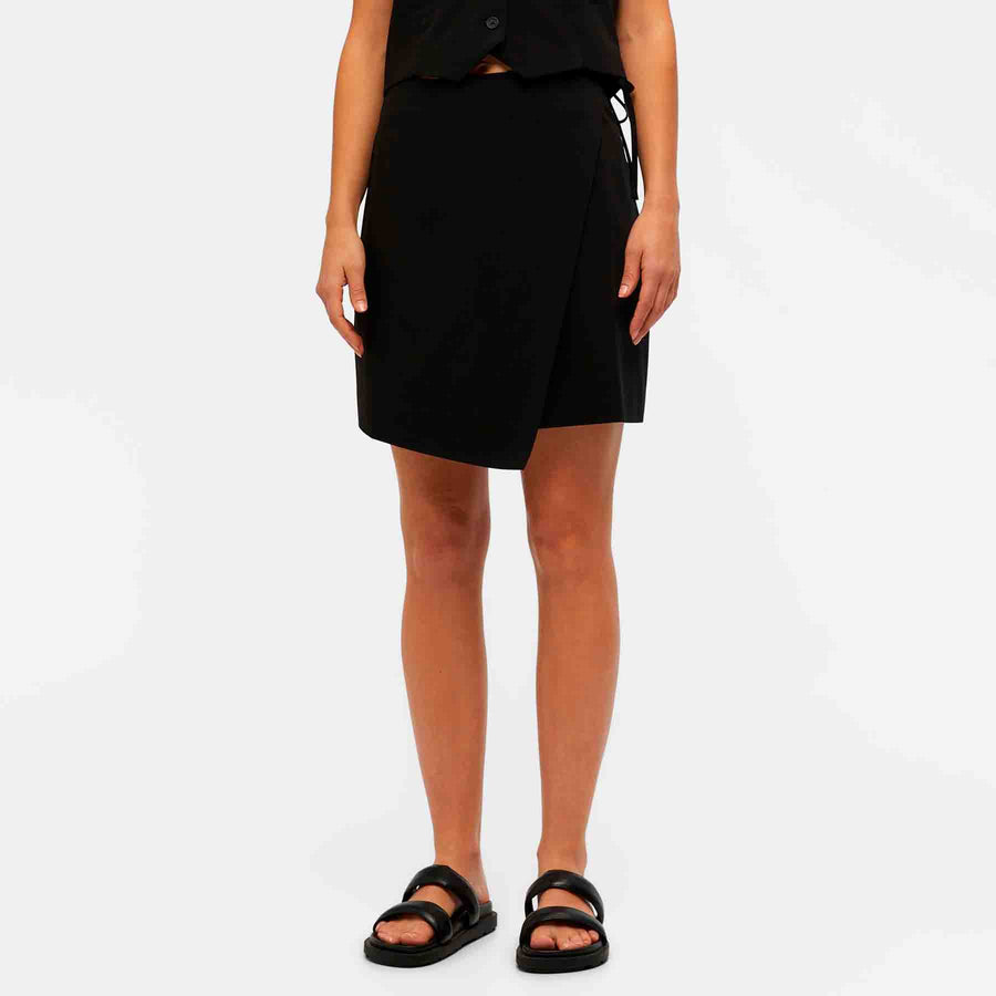 Objcecilie mw wrap skirt