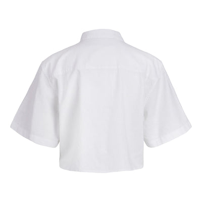 Jxlulu cropped linen shirtThumbnail