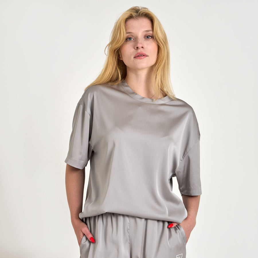 Shiny oversize tee