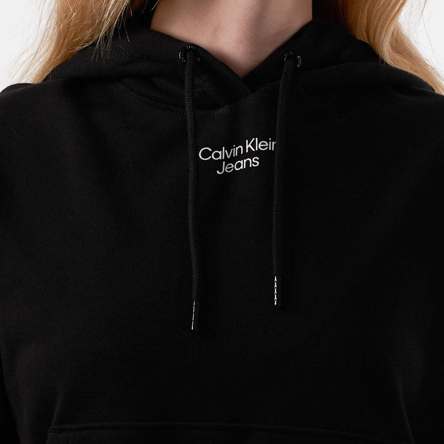 Stacked logo hoodie