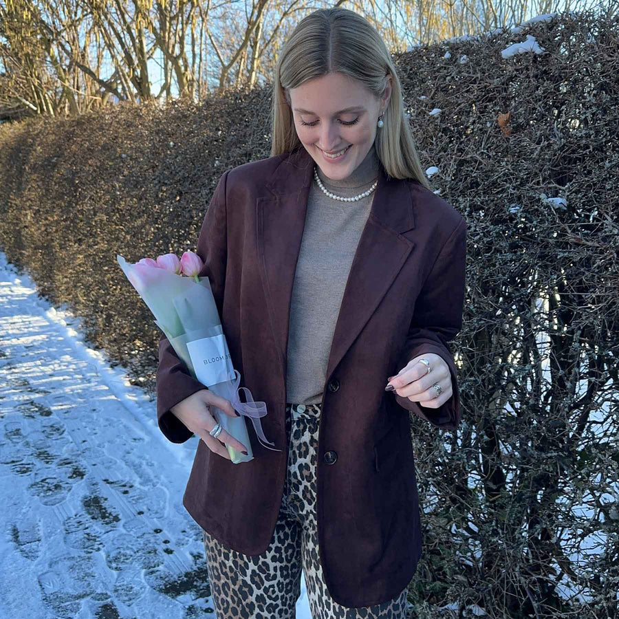 Lara faux suede jacket