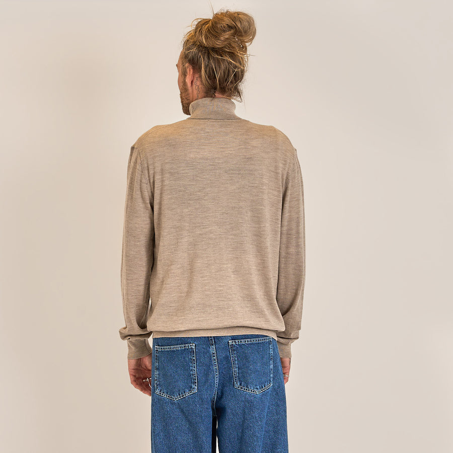 Greyson rollneck merino knit