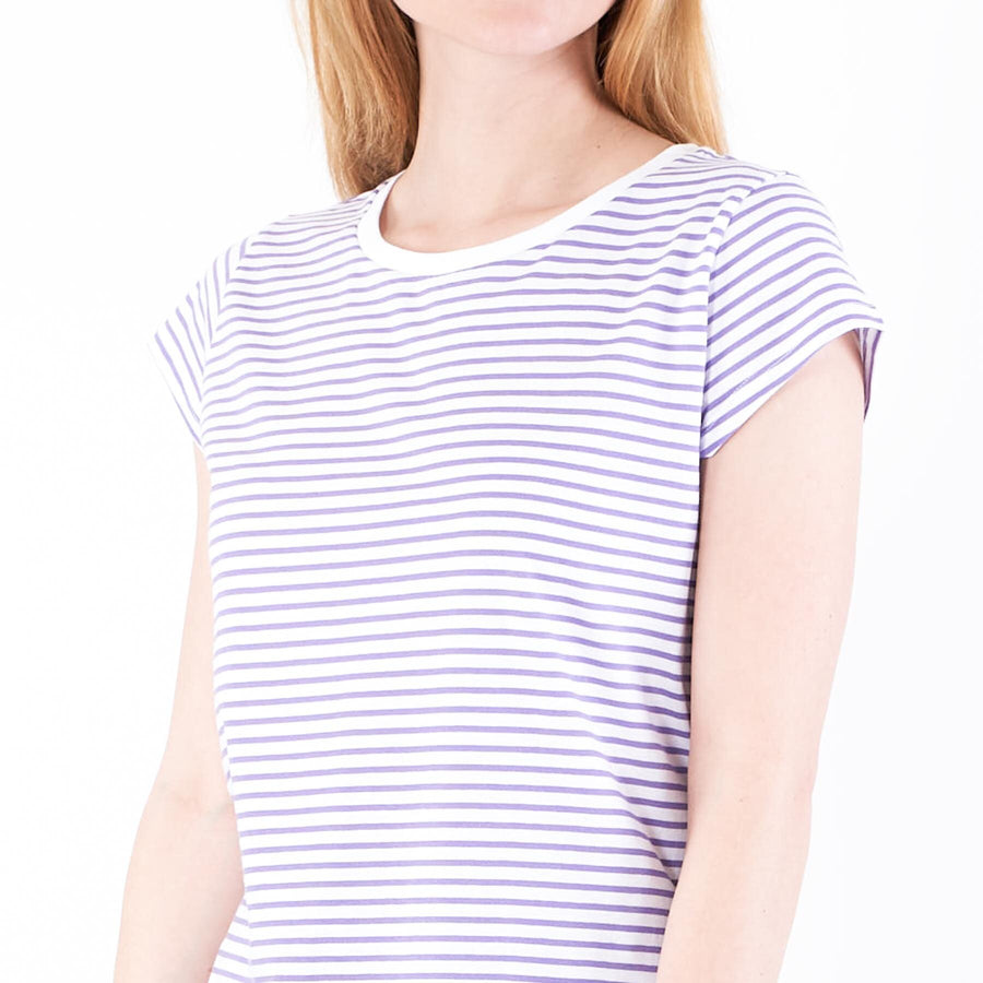 Organic stripe tee