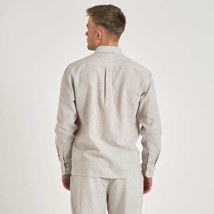 Mario linen shirt ls