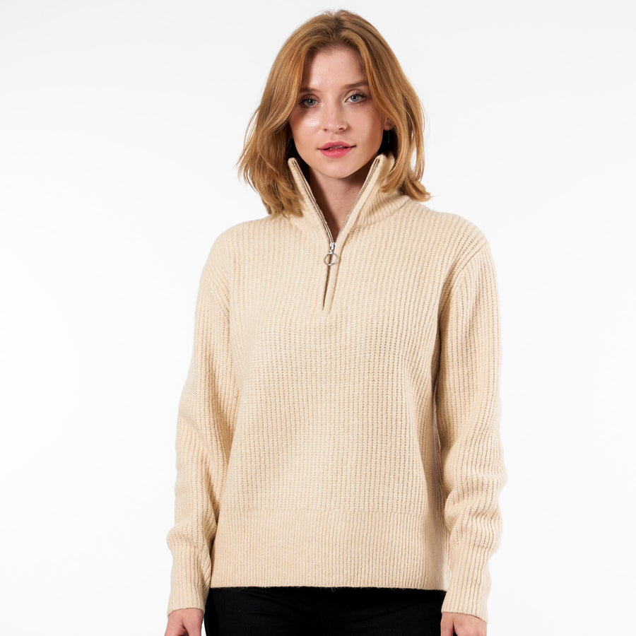 Elanor zip knit