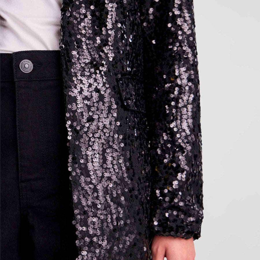 Pcbossy sequin blazer