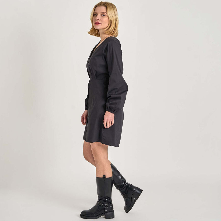 Objtutta sculpture l/s dress