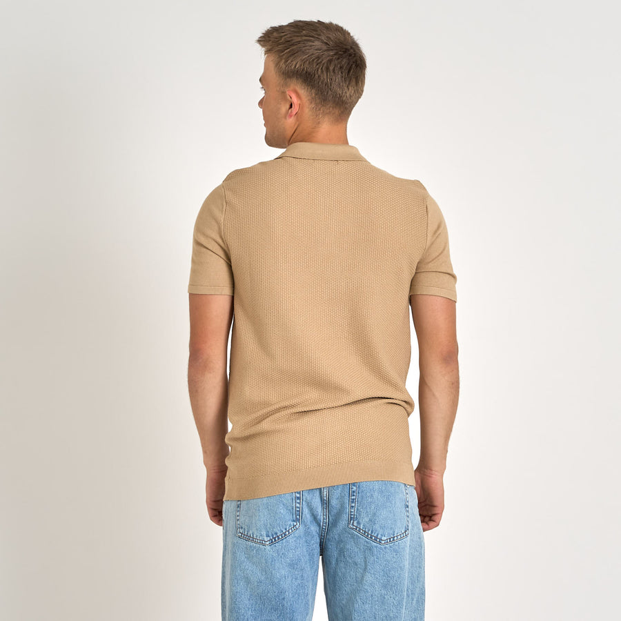 Luke knit polo