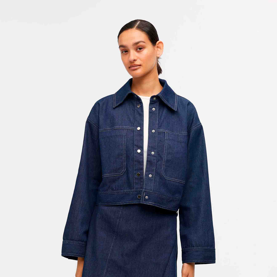 Objjune denim ls jacket