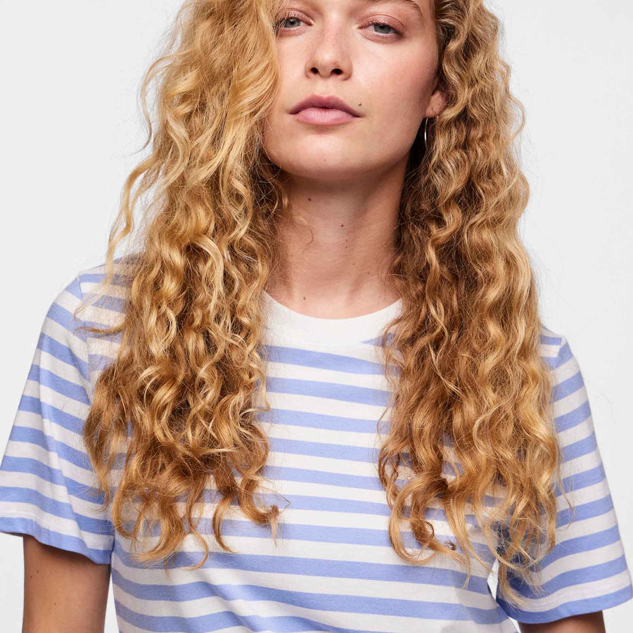 Pcria ss tee stripes