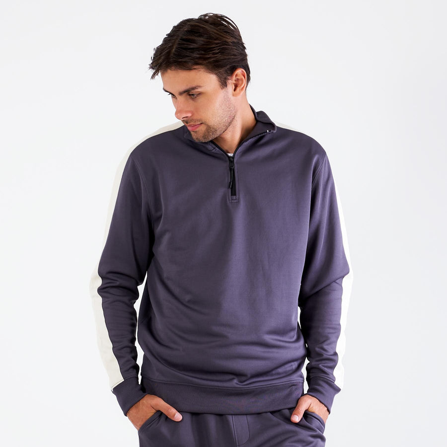 Pierre tape half zip