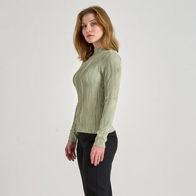 Vinira funnel neck l/s topThumbnail