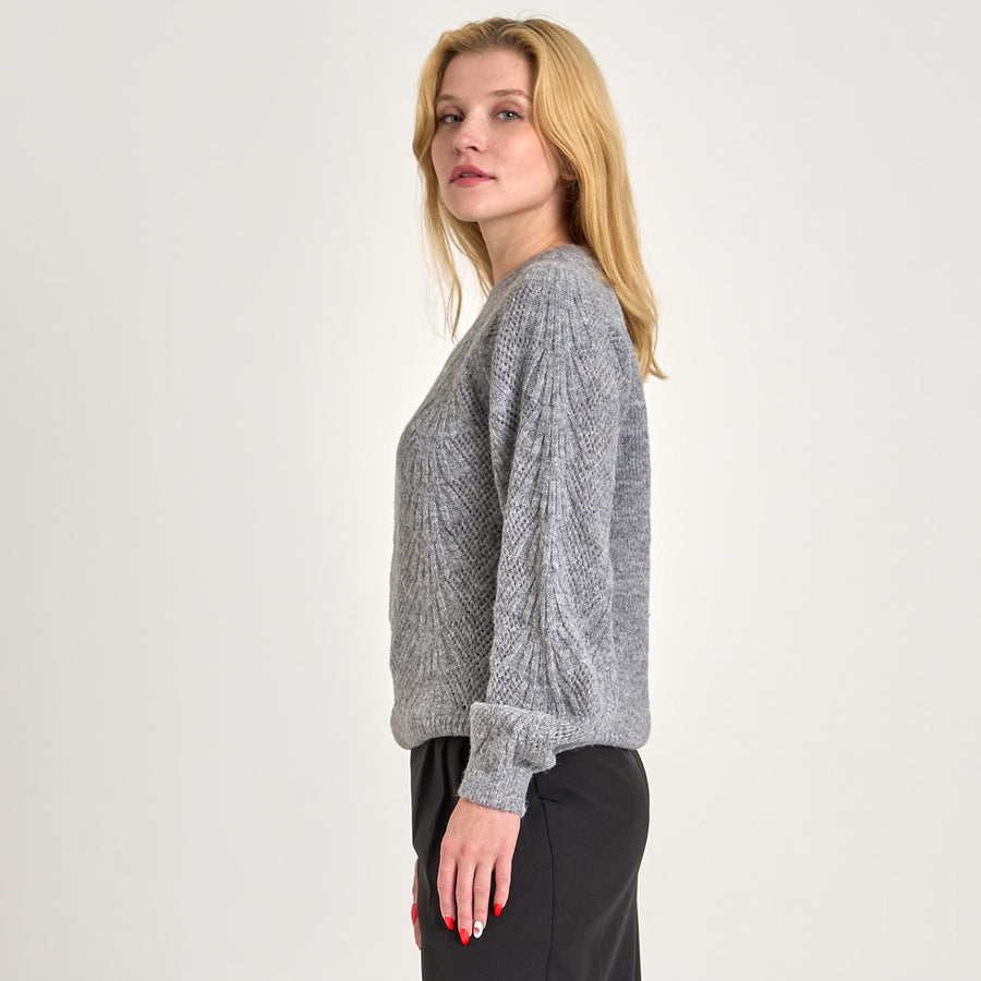 Objflora knit pullover