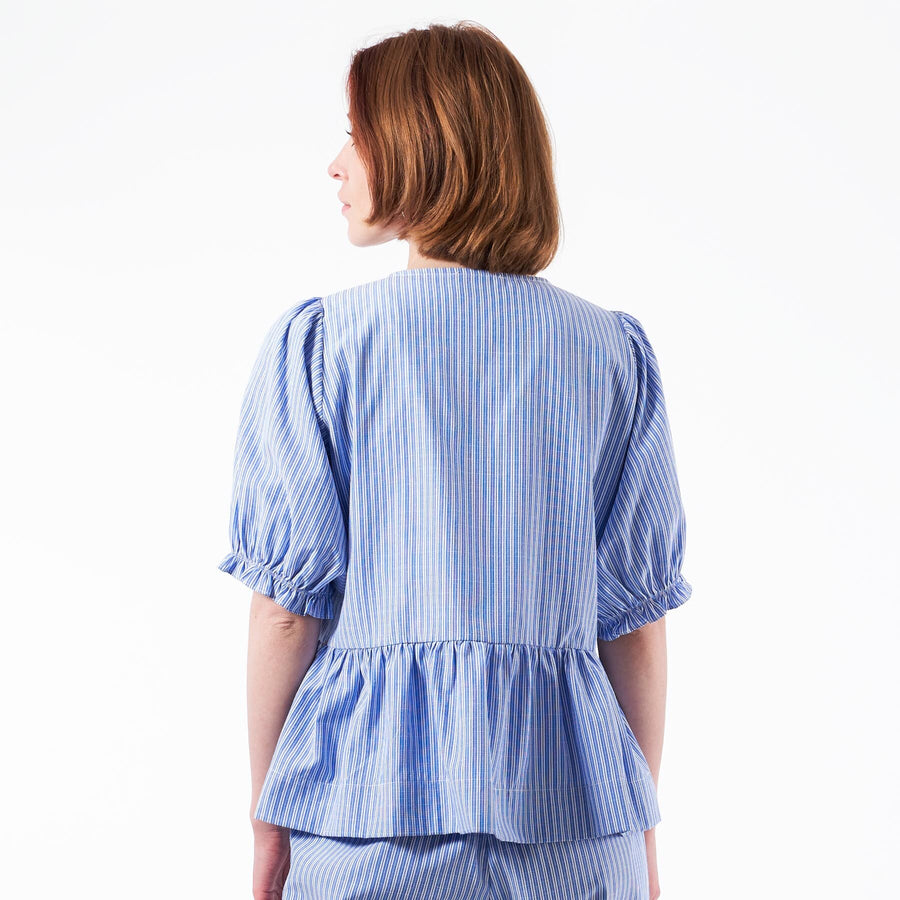 Belinda stripe blouse
