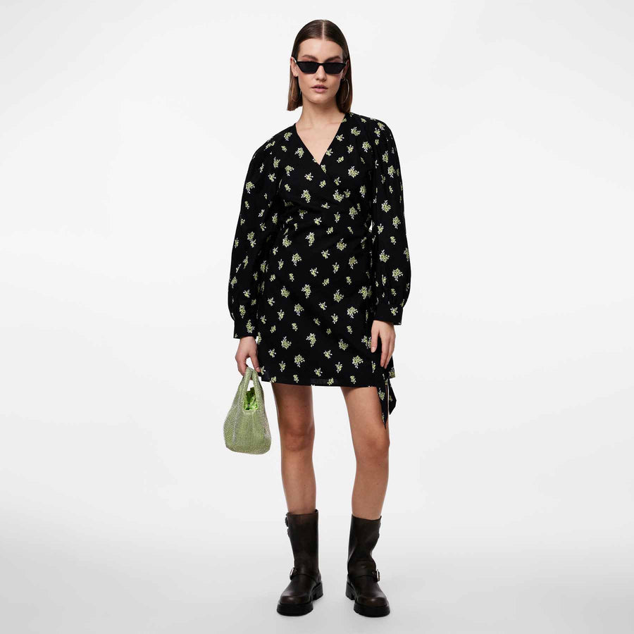 Pcliva ls wrap dress