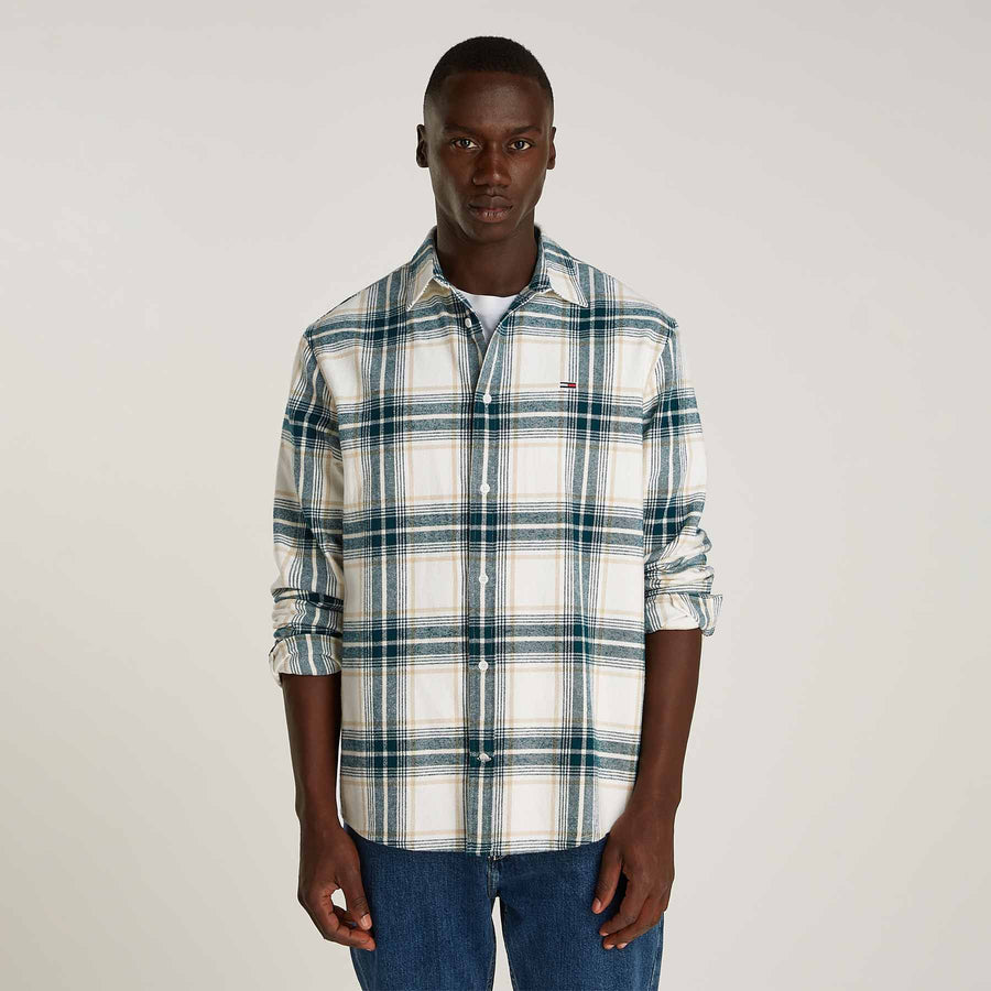 Tjm check flannel shirt