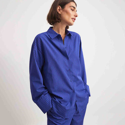 Oversized striped shirtThumbnail