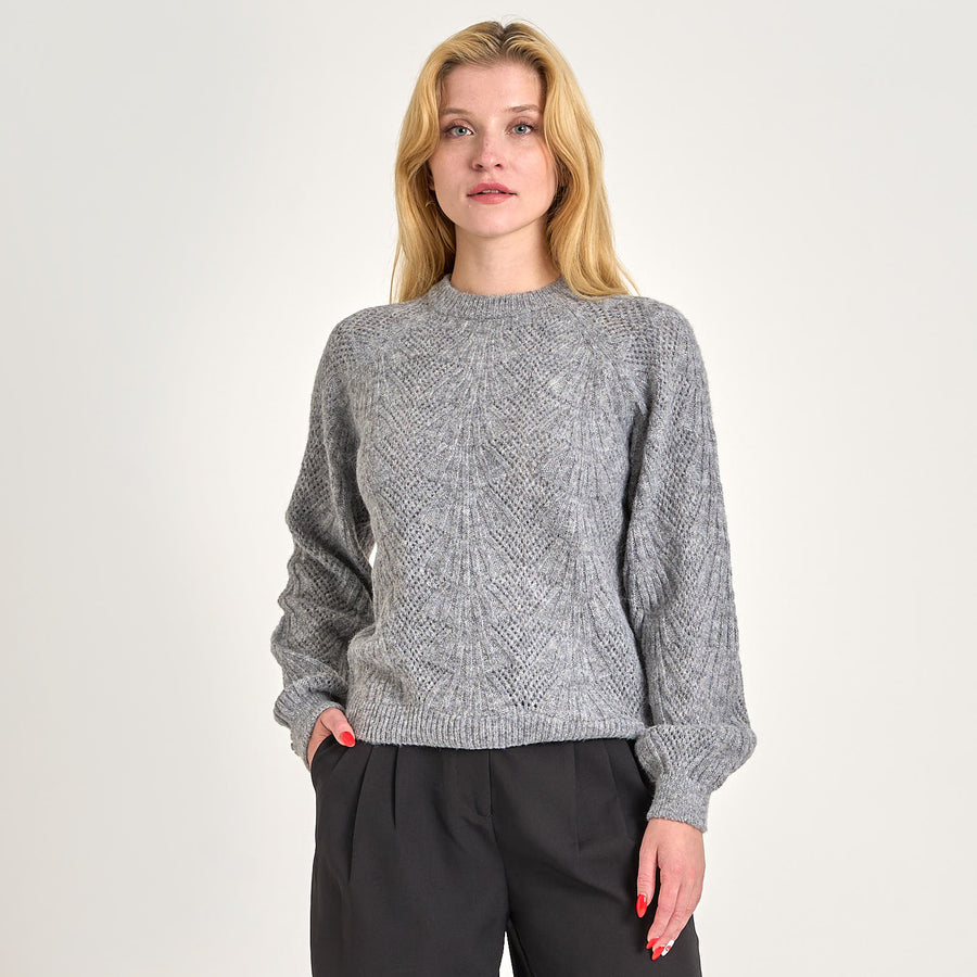 Objflora knit pullover