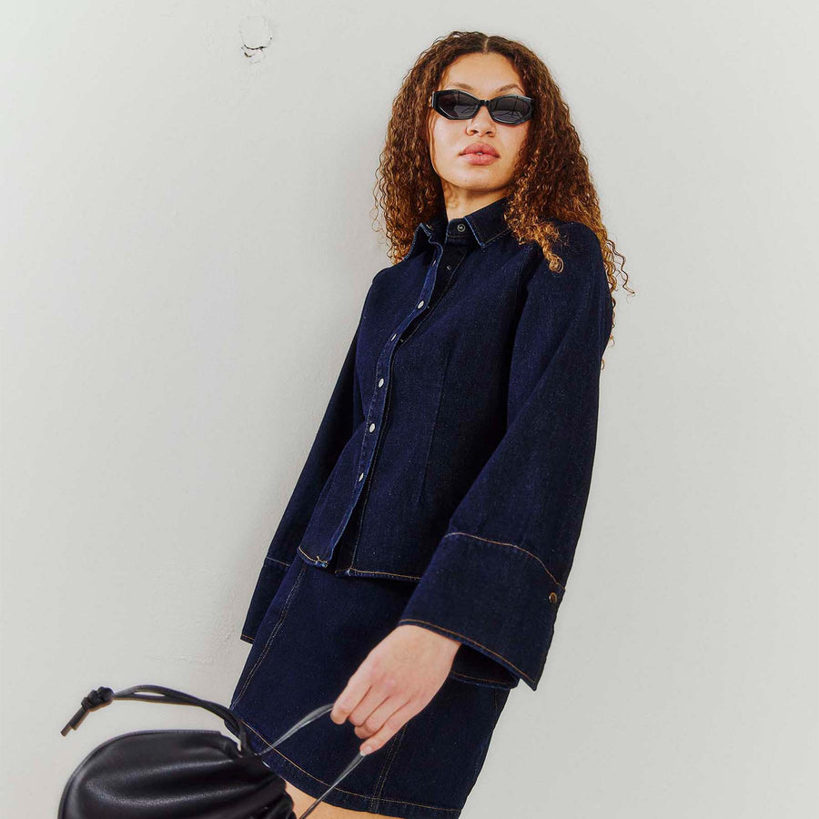 Fia denim shirt
