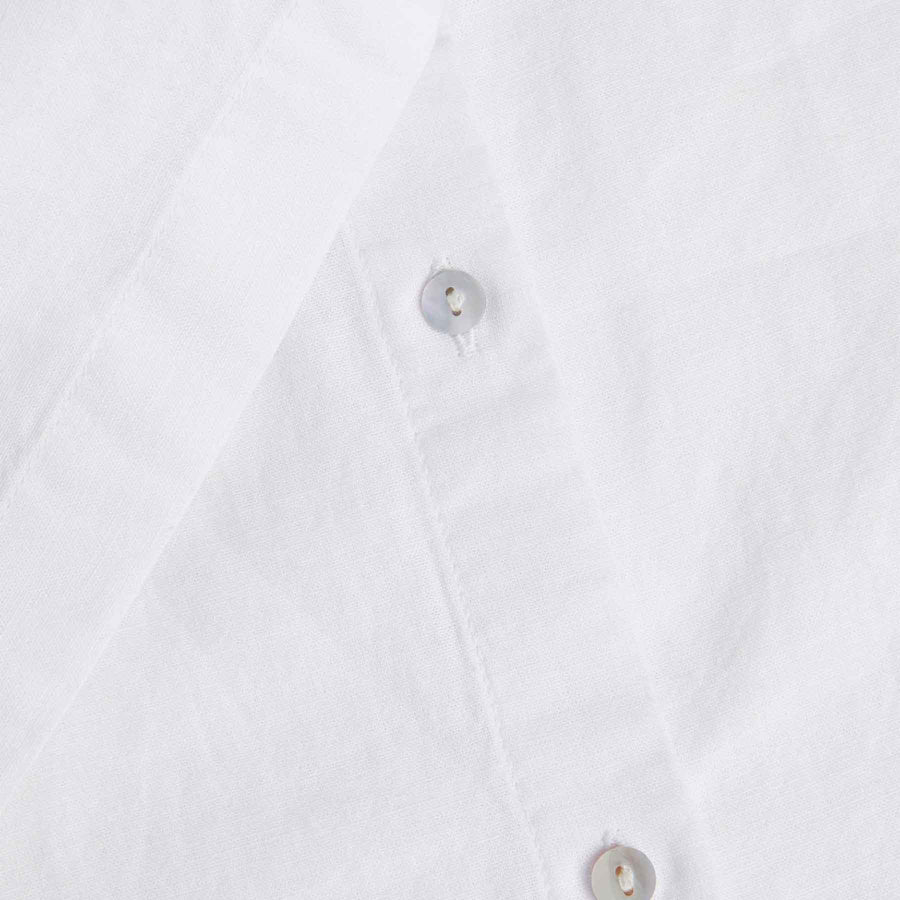 Jxlulu cropped linen shirt