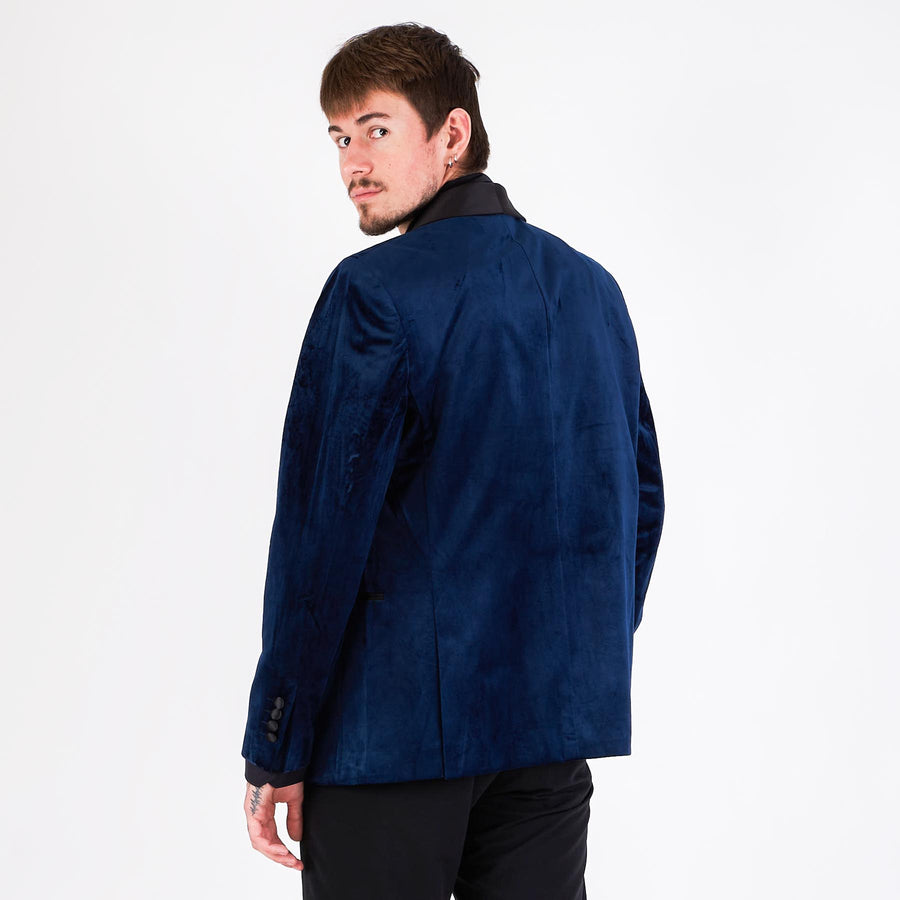 Velour blazer