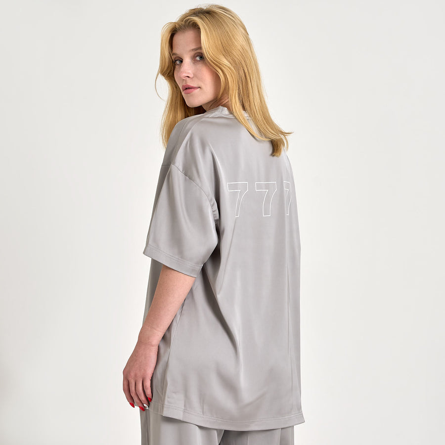 Shiny oversize tee
