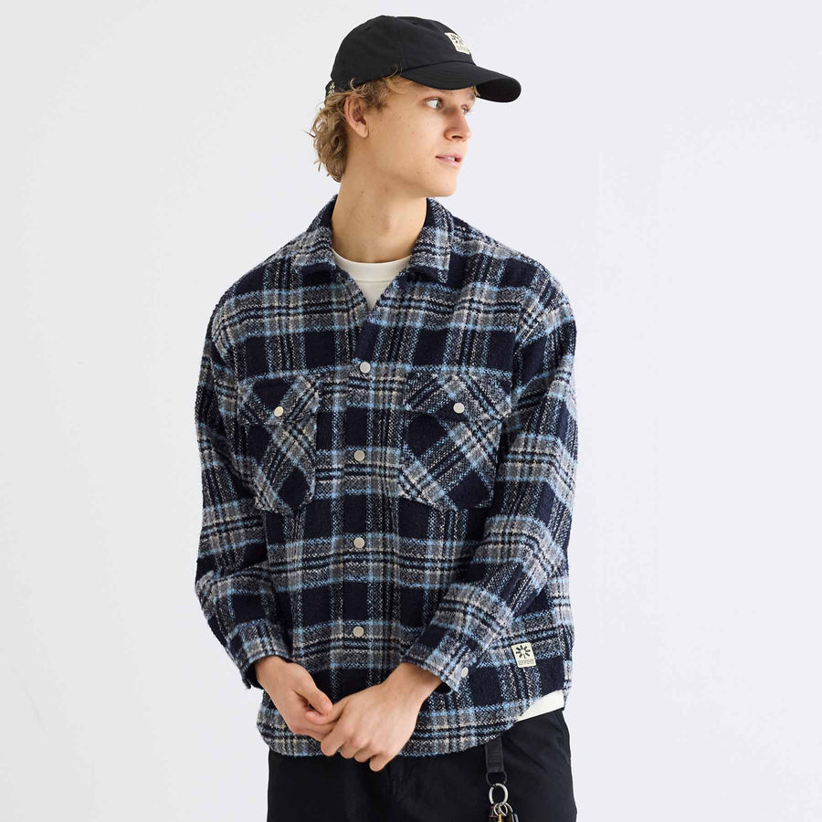 Wbbuck check shirt