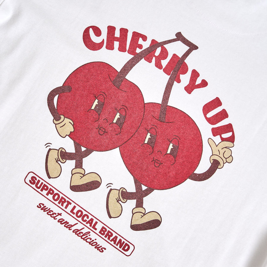 Mille boxy printed tee