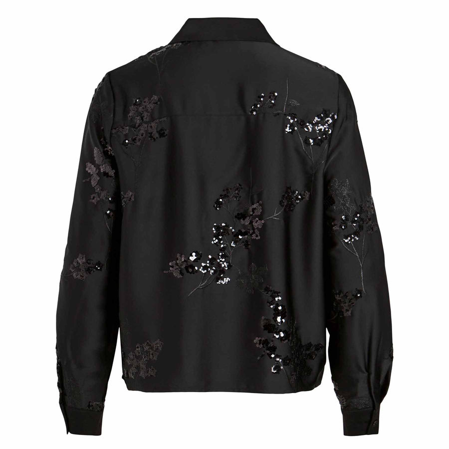 Viravenna l/s sequin shirt