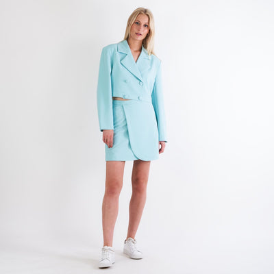 Cropped boxy blazerThumbnail