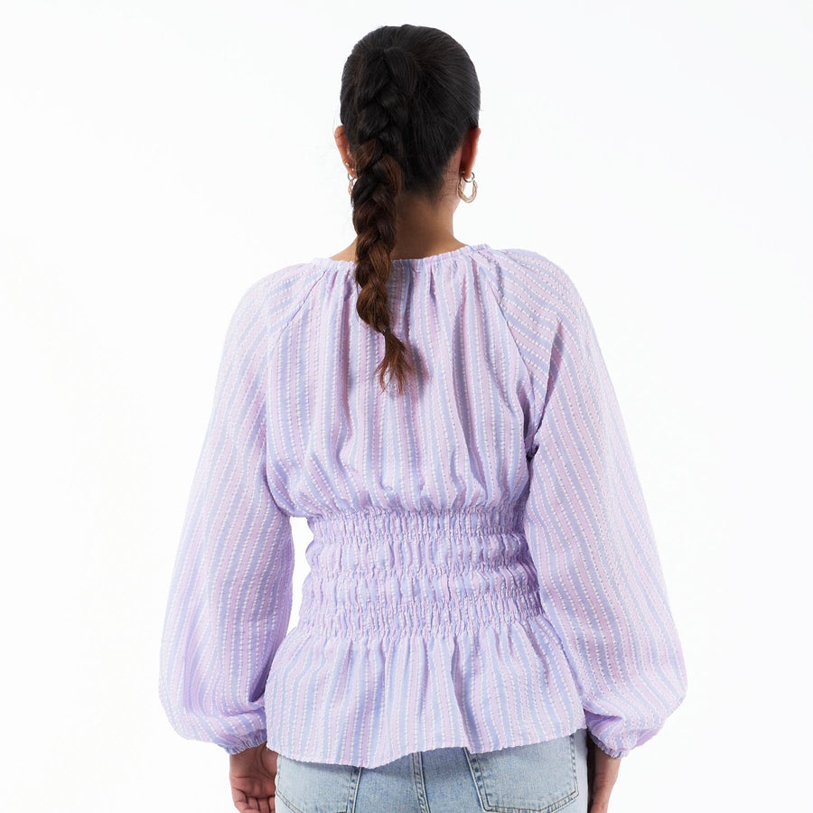Sille stripe blouse