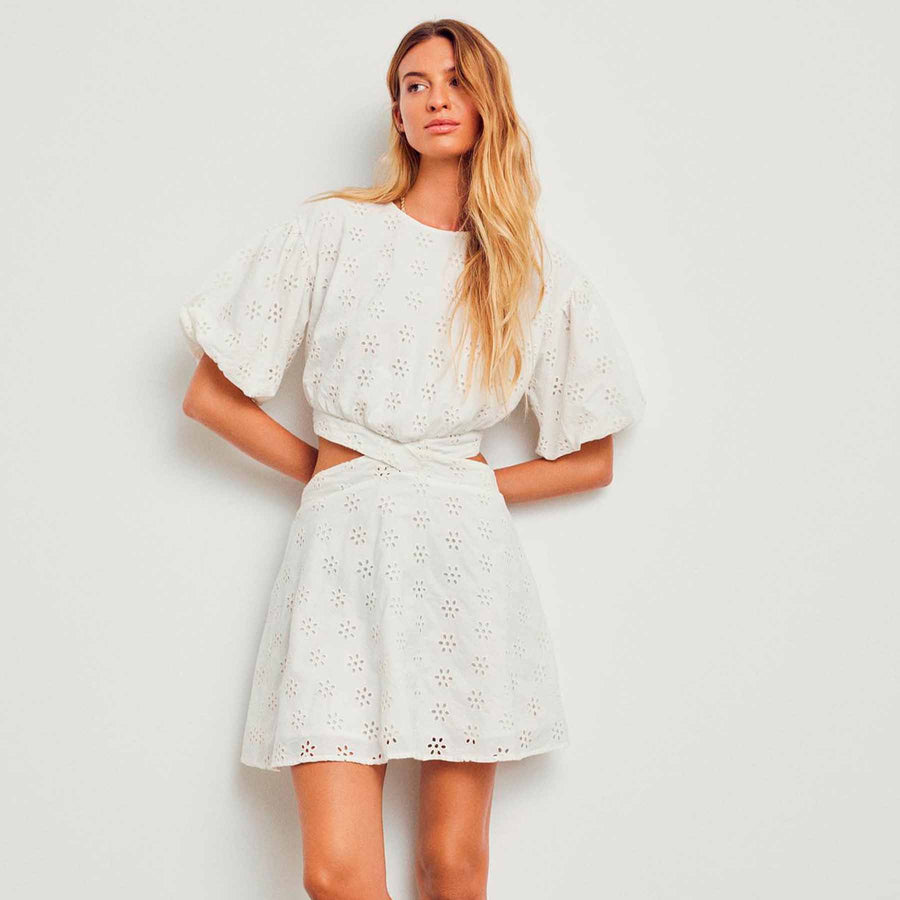 Vidana s/s cut out dress