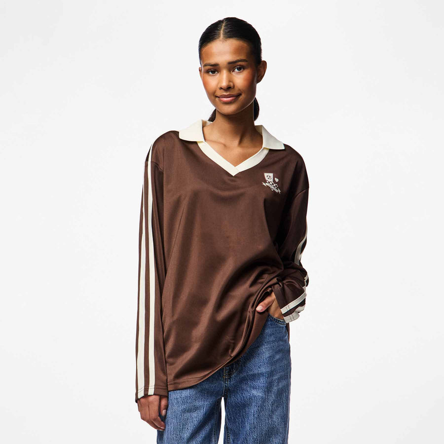 Pcgrace ls polo shirt