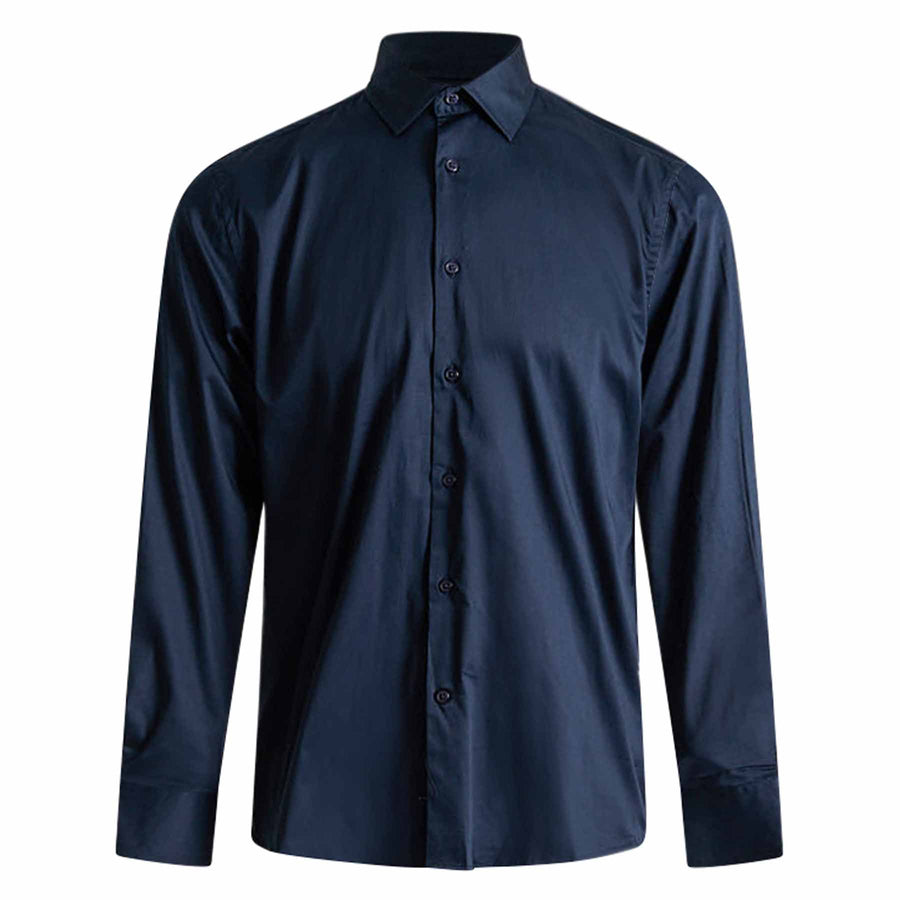 Poplin stretch shirt