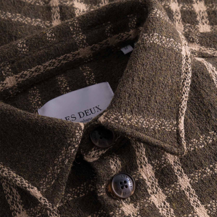 Josiah check overshirt