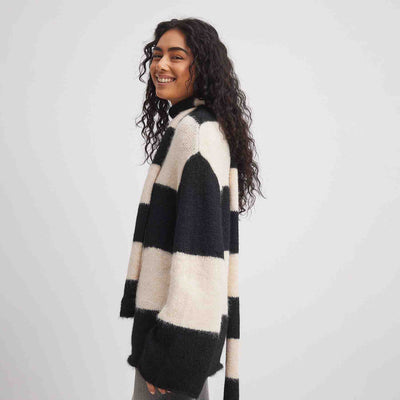 Oversized color block sweaterThumbnail